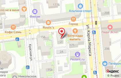 Солнечный круг на Советской улице на карте