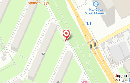 Киоск и водоматов Каскад Плюс на улице Космонавта Леонова на карте