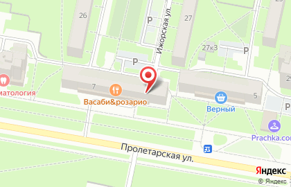 Оптово-розничный центр напольных покрытий Олимп и К на Пролетарской улице на карте