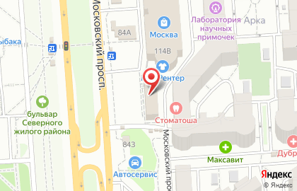 Клиника Эксперт на Московском проспекте на карте