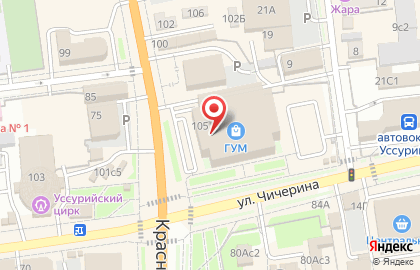 Супермаркет детских товаров Детландия на улице Чичерина на карте