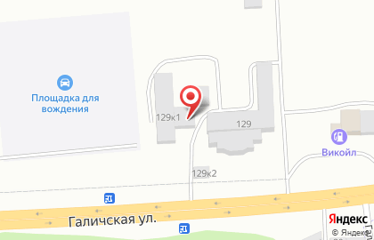 Магазин автозапчастей Зеленый свет на карте