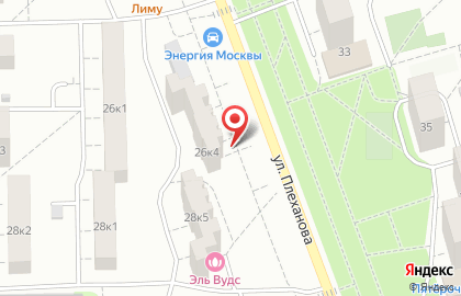 Участковый пункт полиции №72 район Перово на улице Плеханова на карте