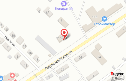 Сервисный центр Копринт на Первомайской улице на карте