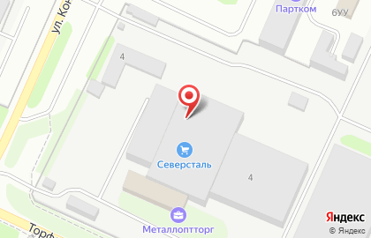 Элпроком на улице Коновалова на карте