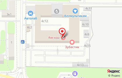 Магазин АлармЦентр на улице Коцюбинского на карте