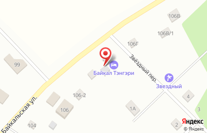 Гостевой дом Тэнгэри на карте