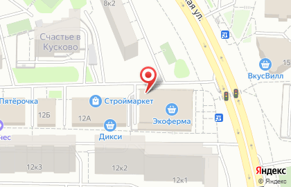 Магазин Протвинский мясокомбинат на Вешняковской улице на карте