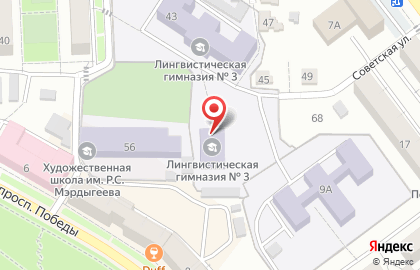 Школа танца Татьяны Валиевой Baikal Idel на Советской улице на карте