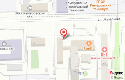 Метрика на улице Тухачевского на карте