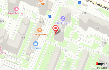 Северо-западный Банк Сбербанка России на улице Ивана Фомина на карте