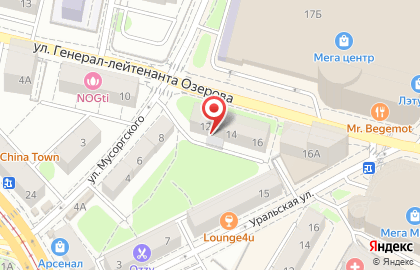 Юридическая компания Юрикон в Ленинградском районе на карте