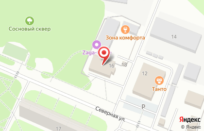 Инсар, ООО на карте