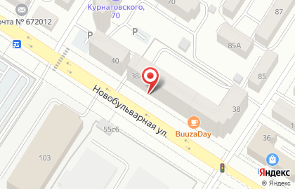 ИТ-компания Снежный барс на Новобульварной улице на карте