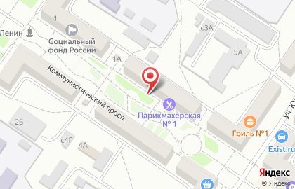 Офтальмологический центр "Омикрон", г. Междуреченск на карте