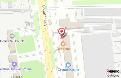 Автошкола ВОА на Советской улице на карте