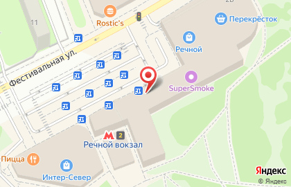 Кафе-магазин ОстроWok Суши на Фестивальной улице на карте