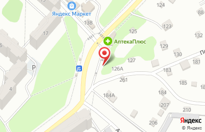 Киоск по продаже фруктов и овощей на Азаровской улице на карте