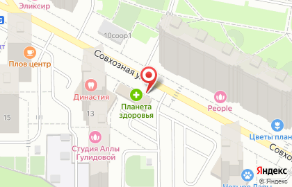 Мясная лавка в Москве на карте