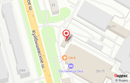 Торговый дом Титан на Куйбышевском шоссе на карте