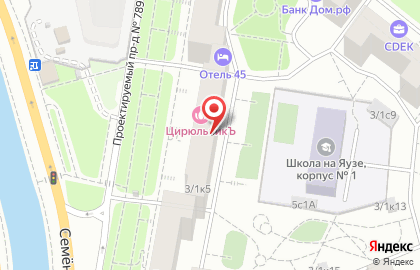 Печатный центр Принт-Делюкс на Семёновской набережной на карте