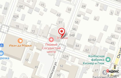 Фитнес-клуб Дионика в Волжском районе на карте