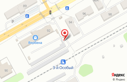 Автостоянка в Кемерово на карте