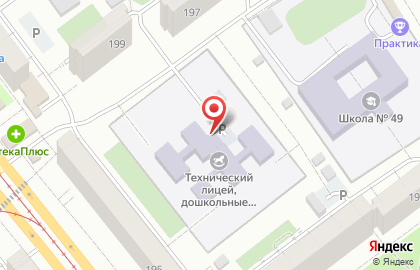 Технический лицей им. С.П. Королева с дошкольным отделением на карте