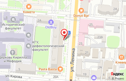 Tele2 Курск на улице Ленина на карте