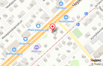 Автоцентр Гарант в Ворошиловском районе на карте