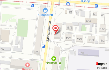 Магазин парфюмерии и косметики Волшебное облако в Верх-Исетском районе на карте