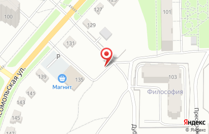 Автостоянка во Владимире на карте
