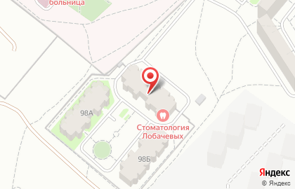 Стоматология Лобачевых на проспекте имени Ленина в Волжском на карте
