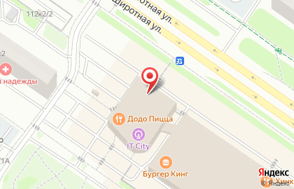 Управляющая компания Mallteam на Широтной улице на карте
