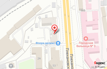 Юридическое агентство Советник на Плехановской улице на карте
