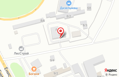 Фирма Гефест в Советском районе на карте