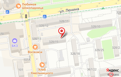 Участковый пункт полиции на улице Ленина на карте