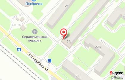 Магазин Корзинка Вологодская на Пионерской улице на карте
