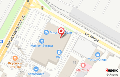 Магазин Магнит Косметик в Краснодаре на карте