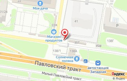Магазин в Барнауле на карте