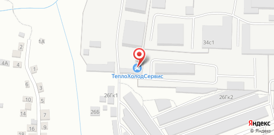 Автосервис ТеплоХолодСервис на карте