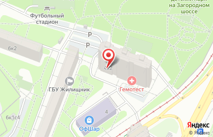 Отдел социальной защиты населения Донского района на карте