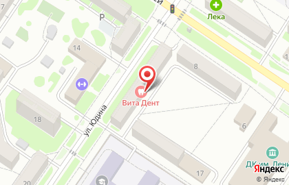 Стоматологическая клиника Вита Дент в Междуреченске на карте