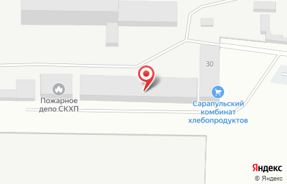 Сарапульский комбинат Хлебопродуктов на карте