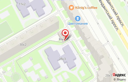 Компания Anvikor на Комендантском проспекте на карте