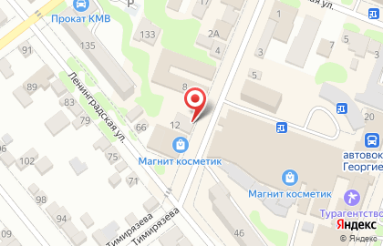 Ноготок на улице Тимирязева на карте