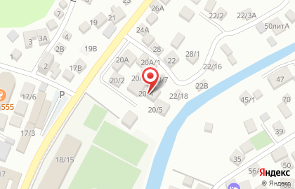 Гостевой дом Агава в Лазаревском районе на карте