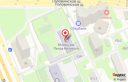 Московский Городской Детский Морской Центр им. Петра Великого на карте