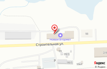 Магазин низких цен Доброцен на Строительной улице на карте