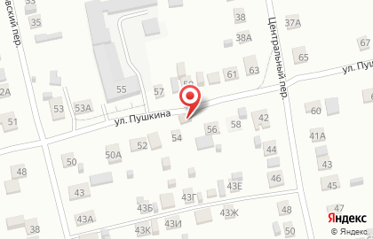 Продуктовый магазин в Барнауле на карте